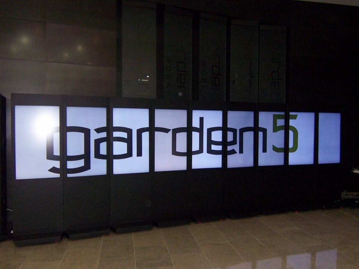 [2019.04] 가든파이브 전자병풍 이송 및 설치 (42인치 10폭)