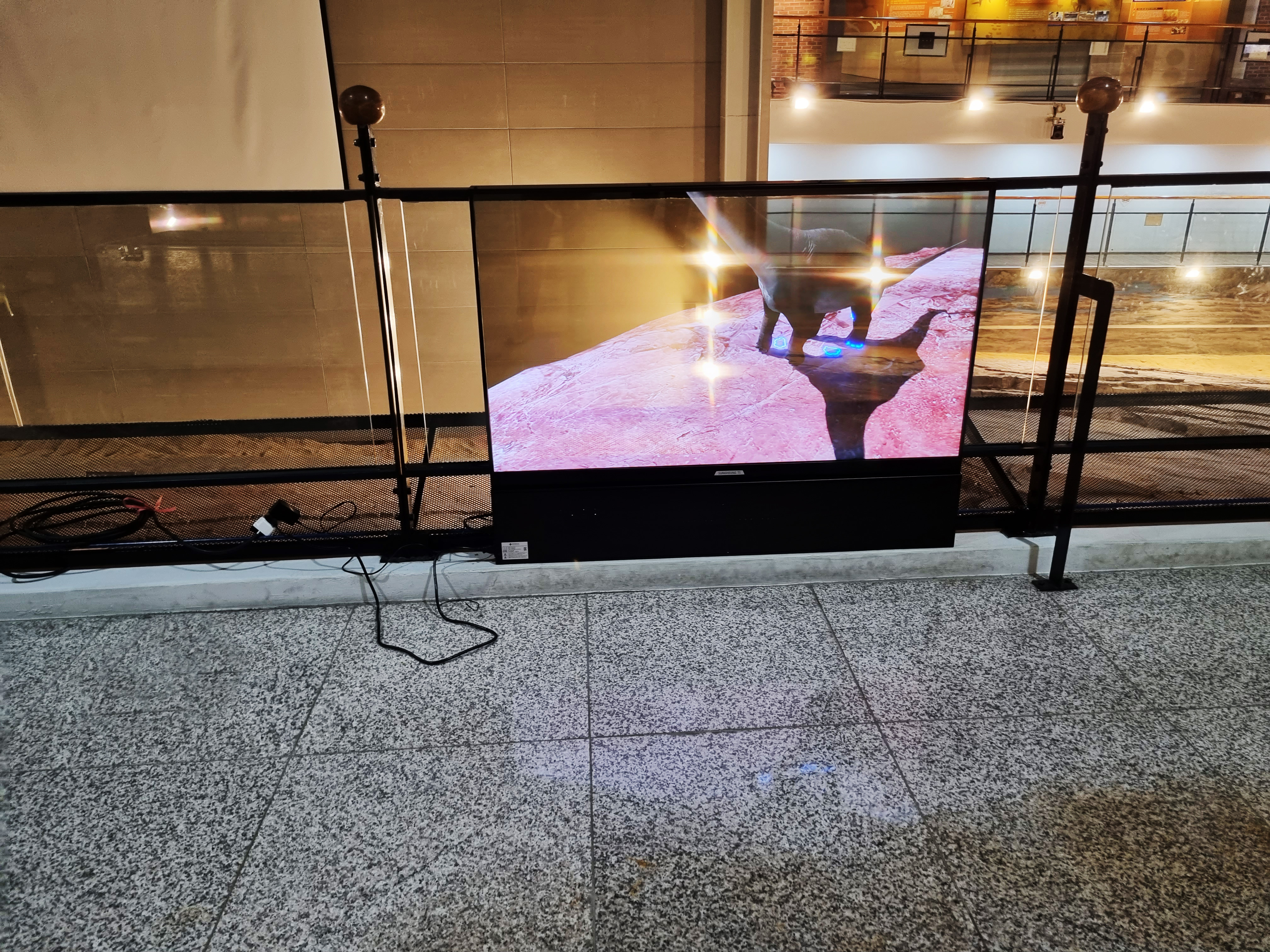 [2023.04] 진주익룡발자국전시관 - 투명OLED  2세트 제작, 설치 및 납품