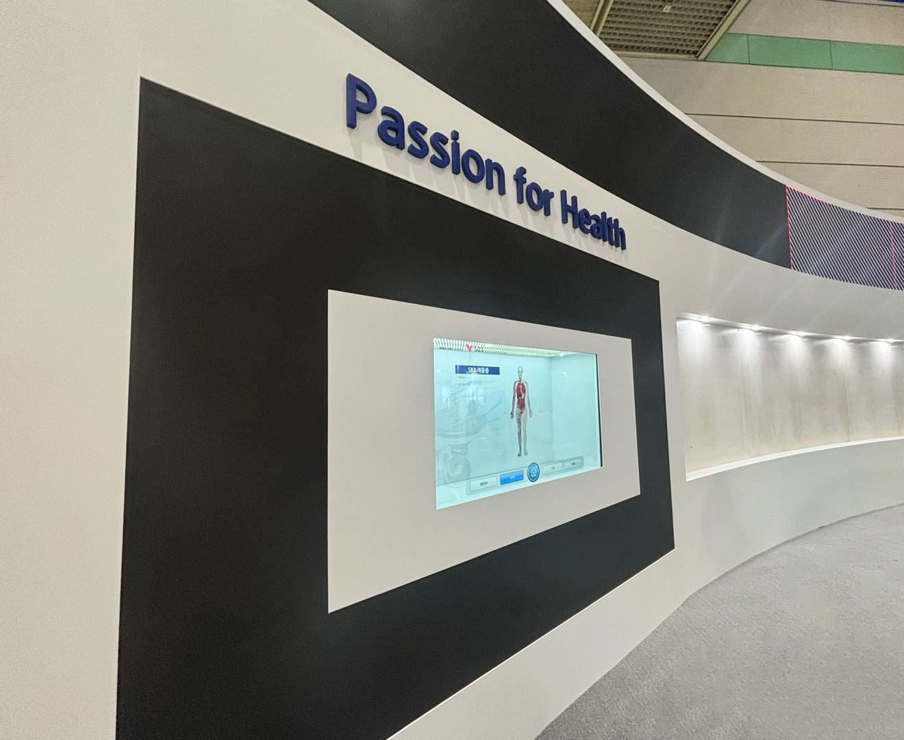 [2024.07] 코엑스 55인치 터치투명LCD 쇼케이스 및 23인치 터치키오스크 대여