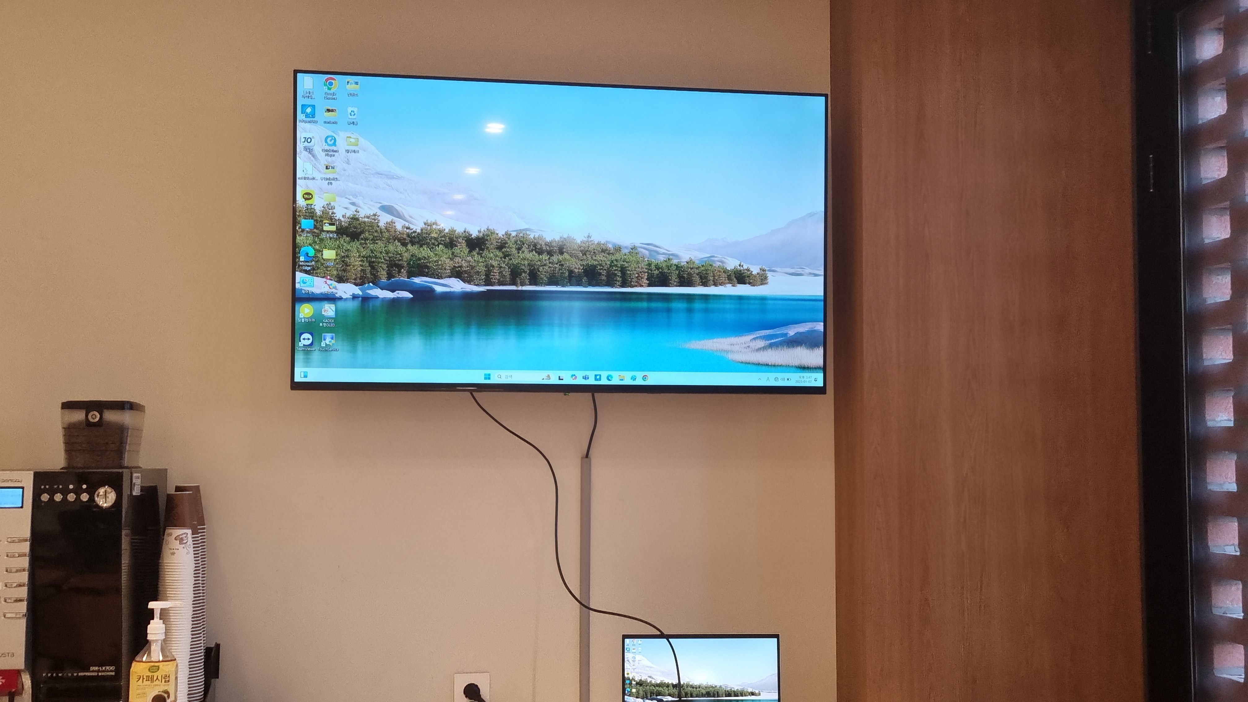 [2025.01] 43, 55인치 모니터 벽걸이타입 설치 / 허연우의해누리 분당점, 용인점